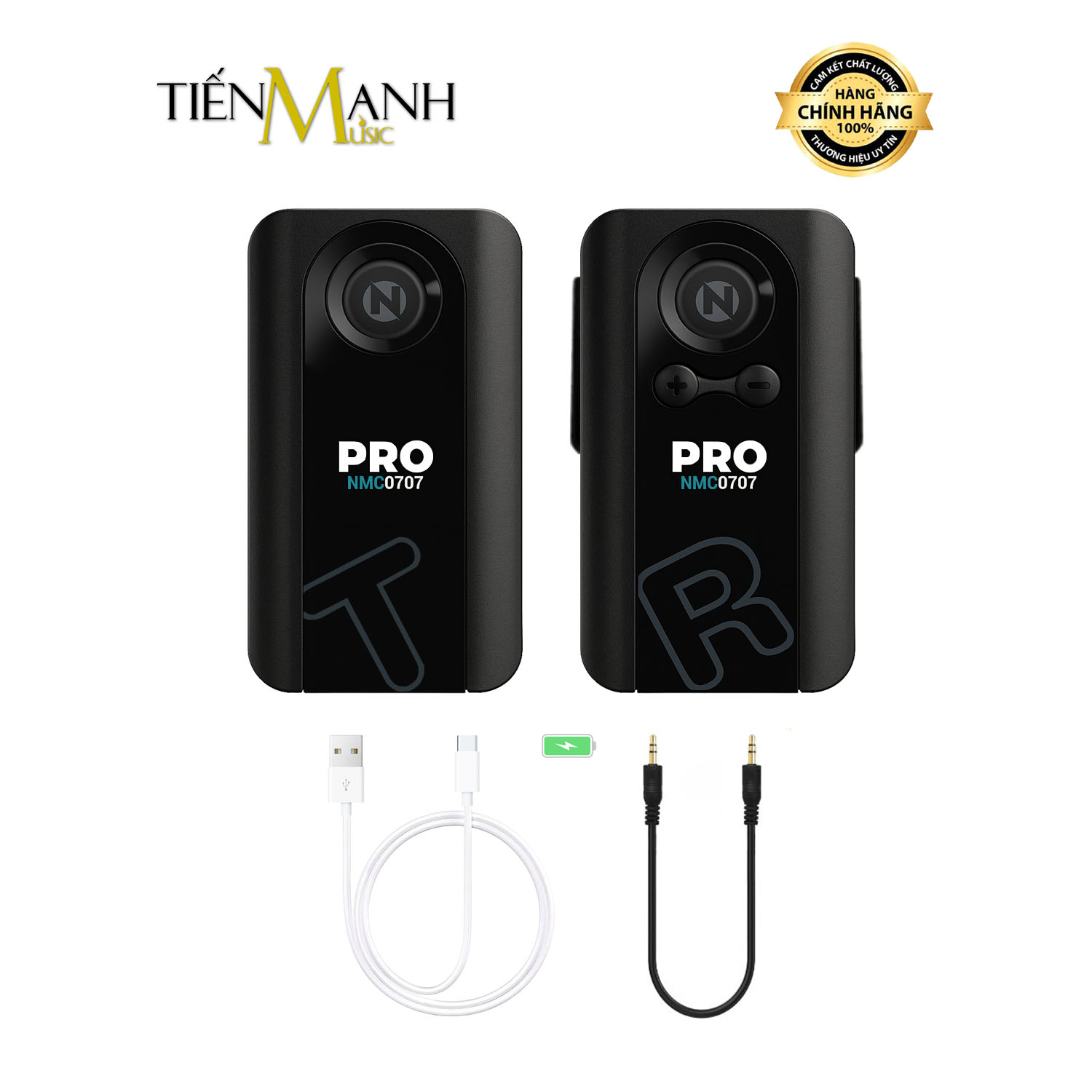 Bộ Thu Phát Audio Stereo Âm Thanh Không Dây NMC0707 Pro - Wireless 5.8ghz System Tai Nghe NMC 0707
