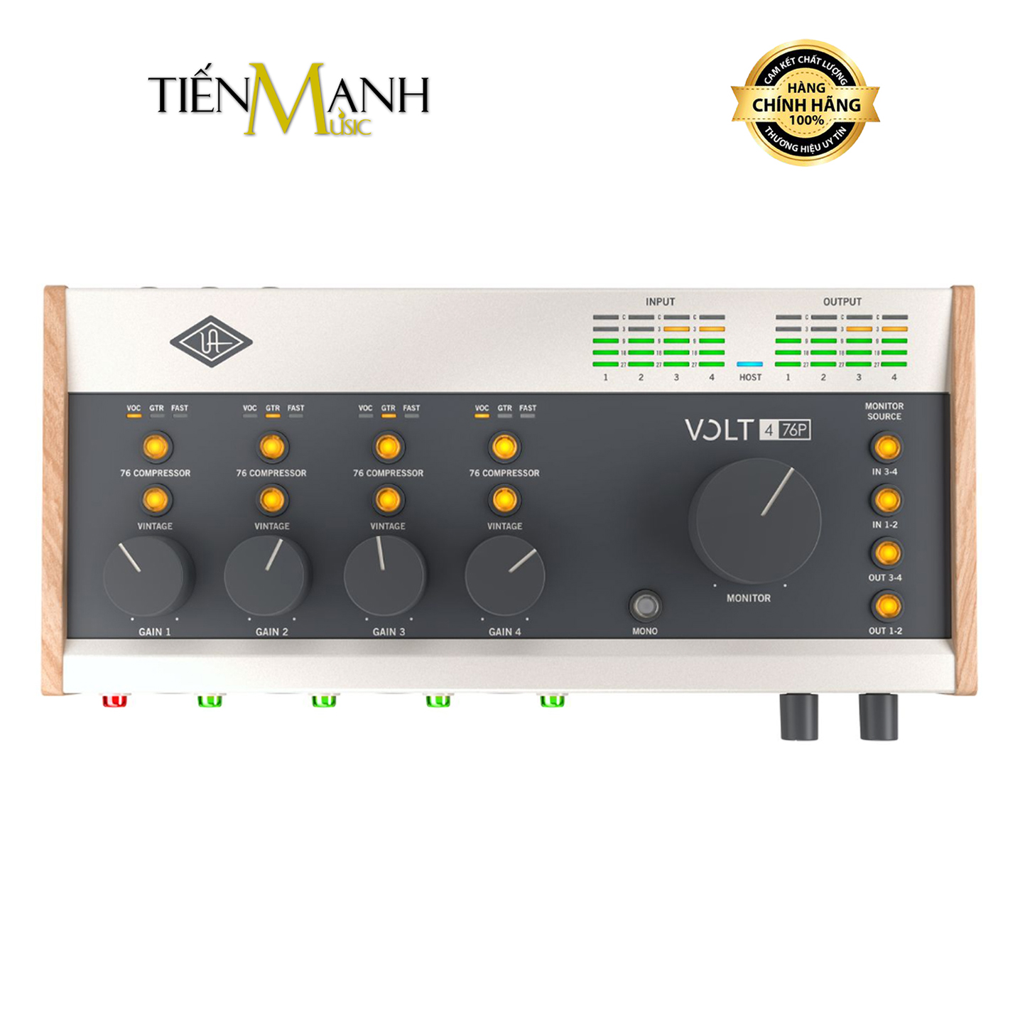 Sound Card Thu Âm Thanh Universal Audio UA Volt 476P