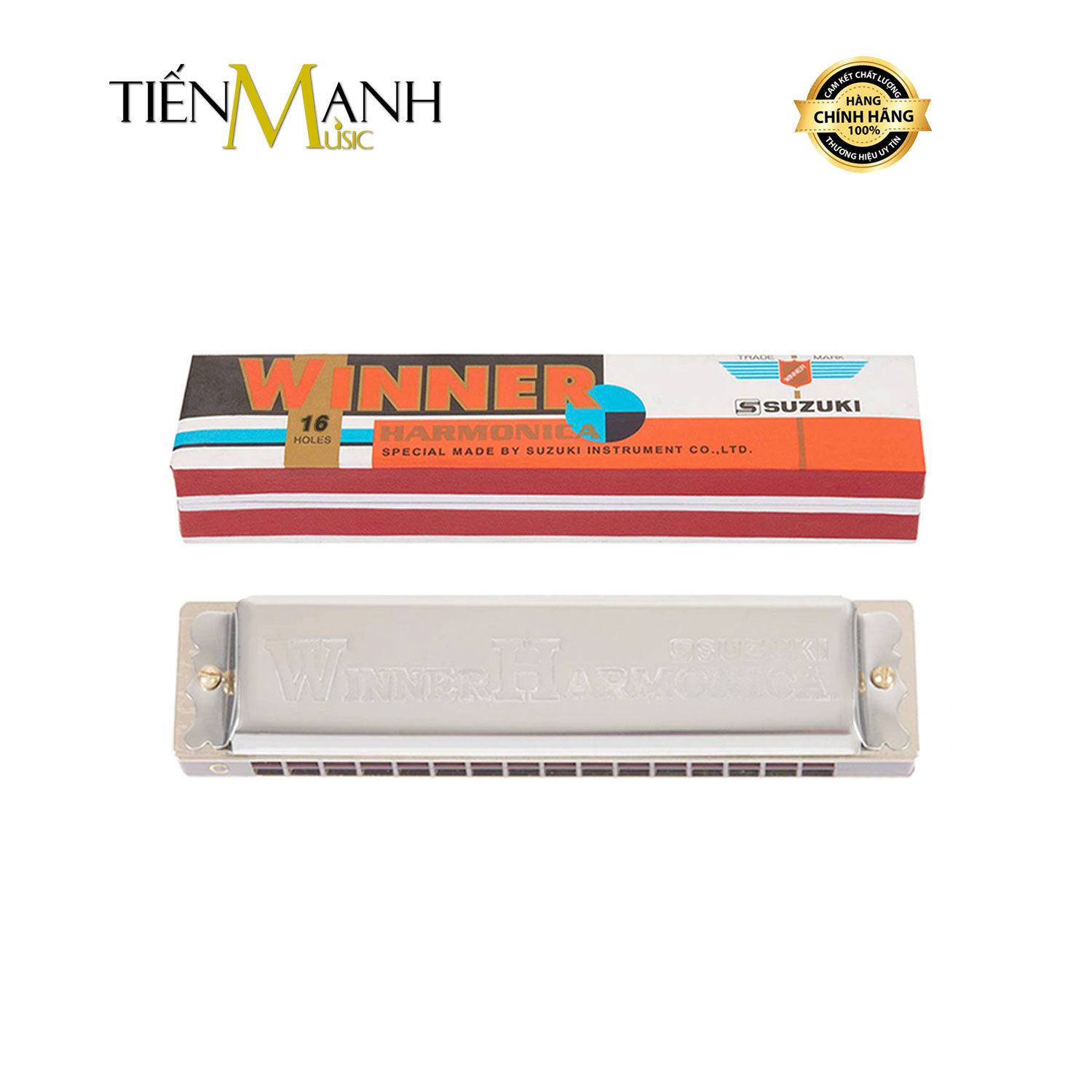 Kèn Harmonica Suzuki Winner 16 lỗ