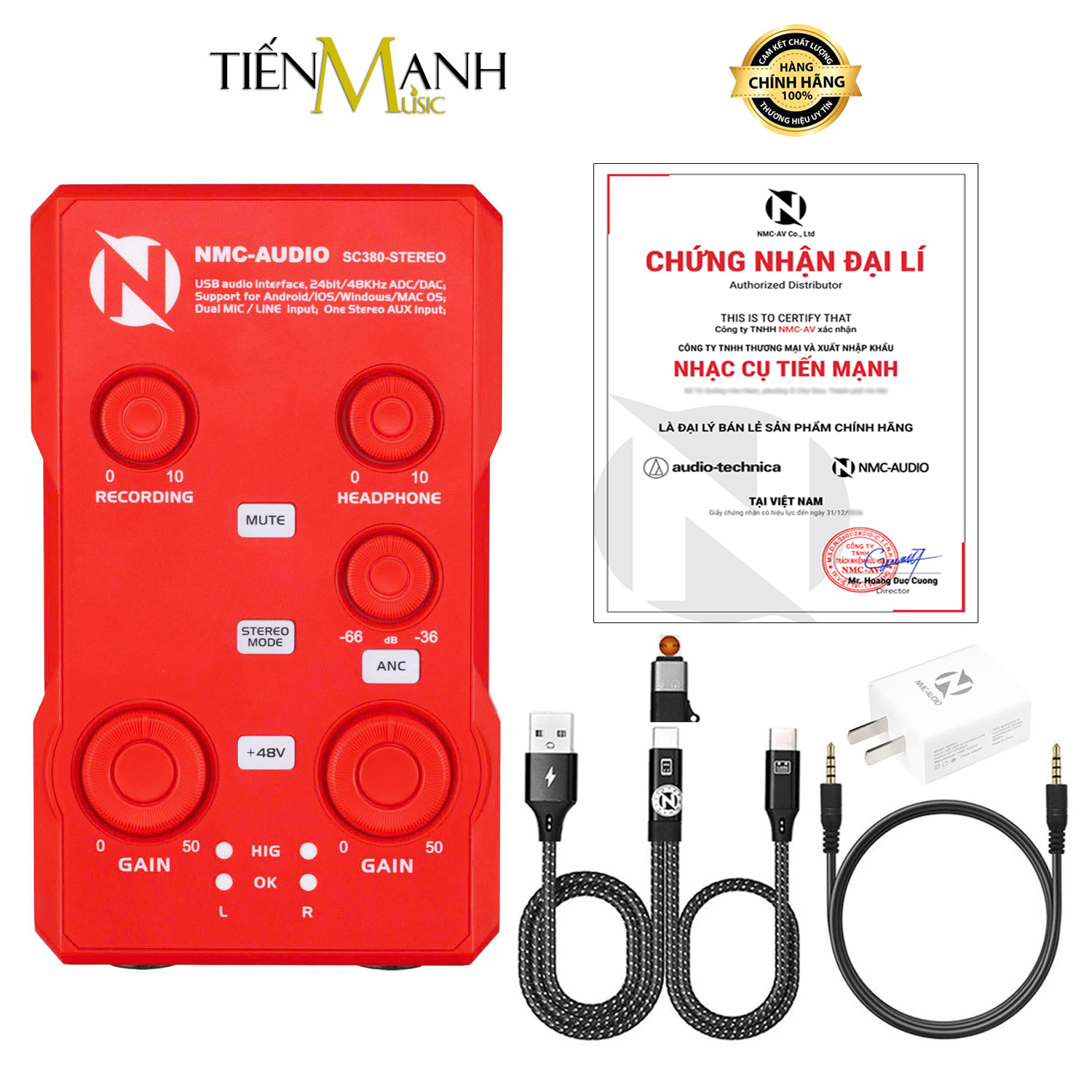 [Chính Hãng] Box Livestream Stereo NMC SC380
