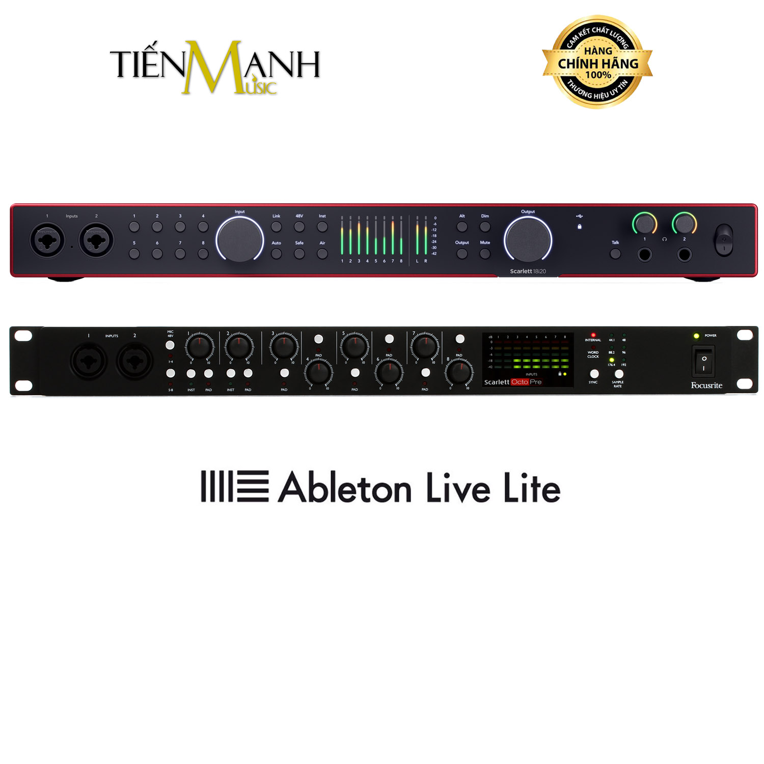 Soundcard Focusrite Scarlett 18i20 Gen 4