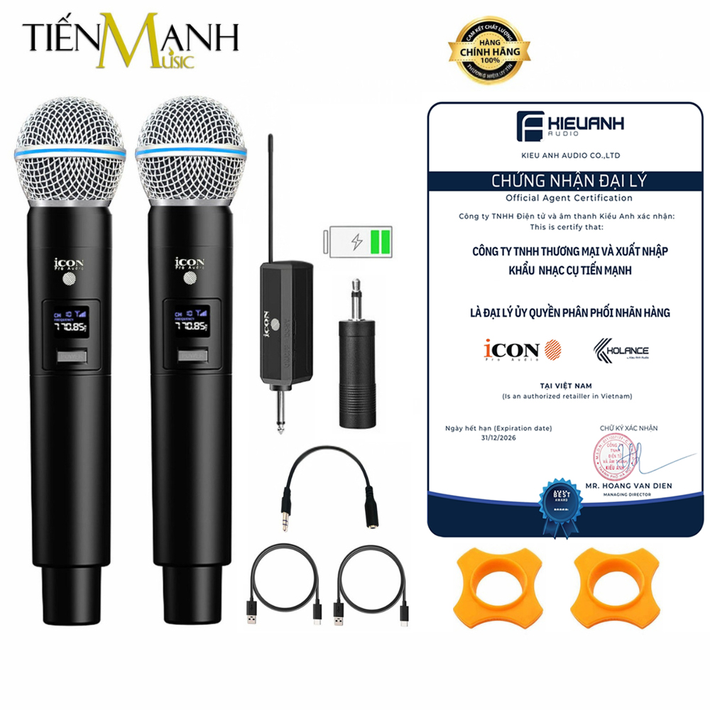 Micro Không Dây Icon WM 2-2