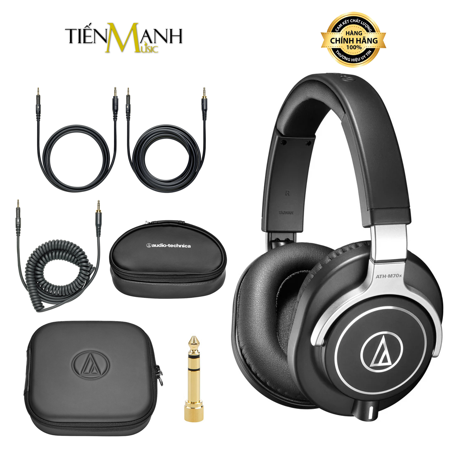 Tai Nghe Kiểm Âm Audio Technica ATH-M70x