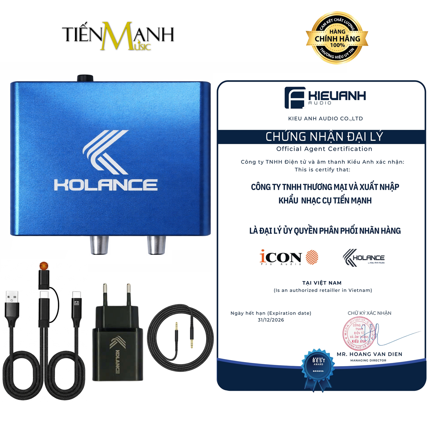 Box Livestream Stereo Kolance KL589 Pro Gen 2