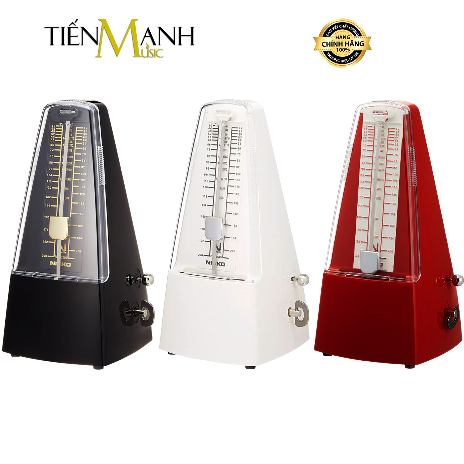 Máy Đập Nhịp Cơ Nikko - Metronome Dùng Cho Học Nhạc Cụ, Piano, Organ, Guitar