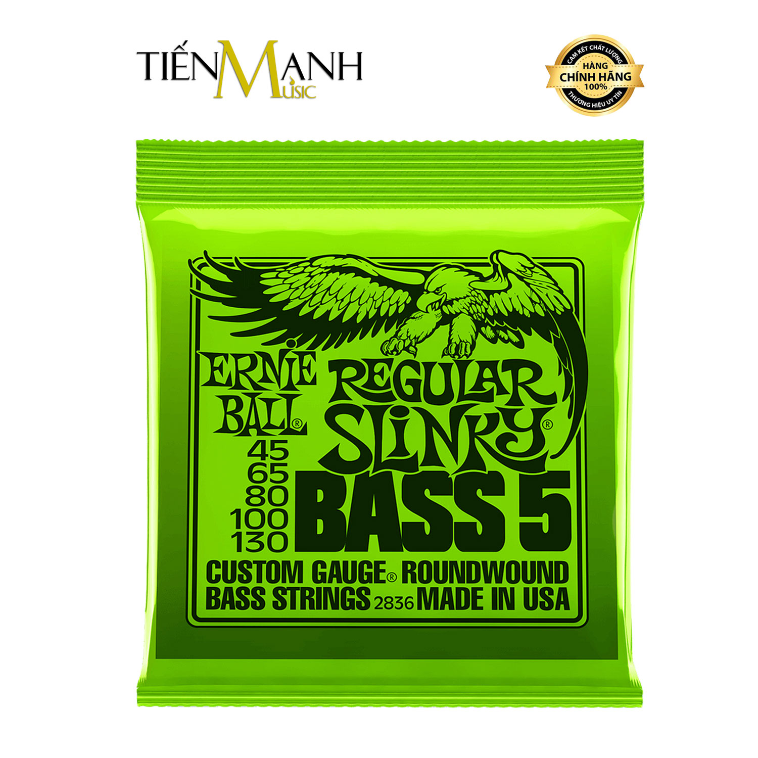 Dây Đàn Guitar Bass Điện Ernie Ball 2836 5 Dây