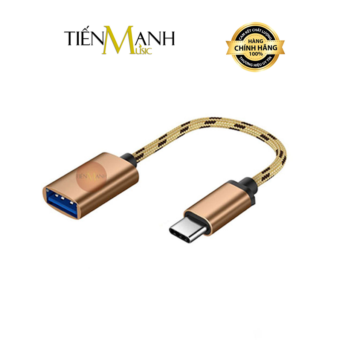 [Loại Tốt] Dây Cáp OTG Type-C - Chuyển Đổi USB-A Sang USB-C Dùng Cho Điện Thoại, Máy Tính Bảng Type C