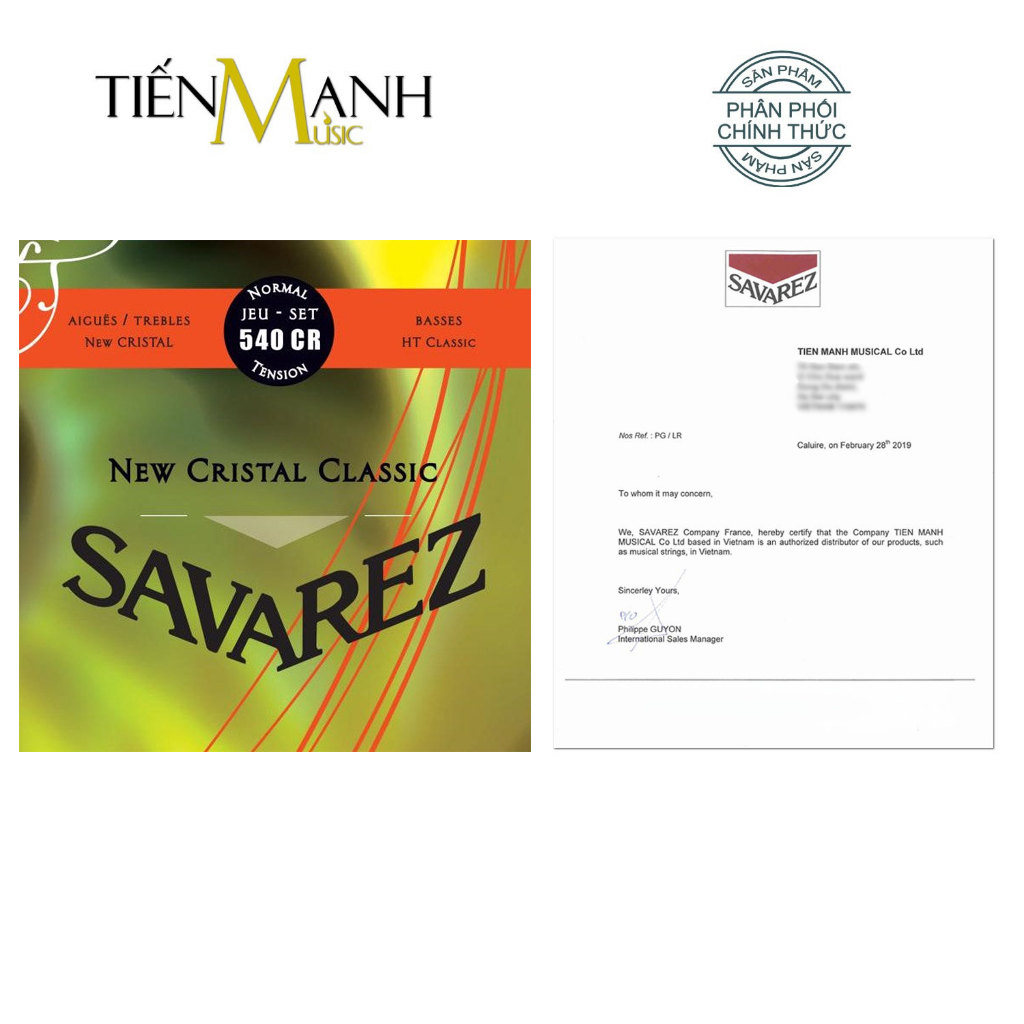 Bộ Dây Đàn Guitar Classic Savarez 540CR