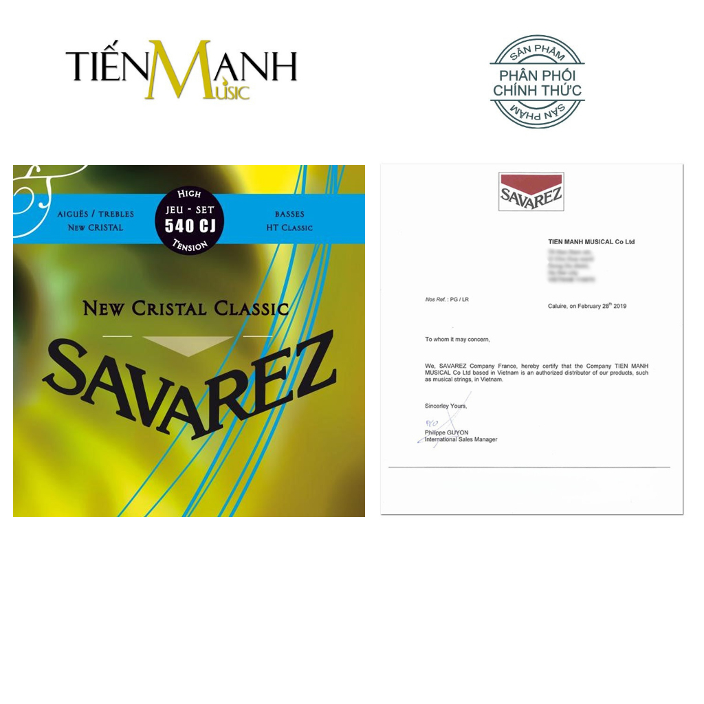 Bộ Dây Đàn Guitar Classic Savarez 540CJ