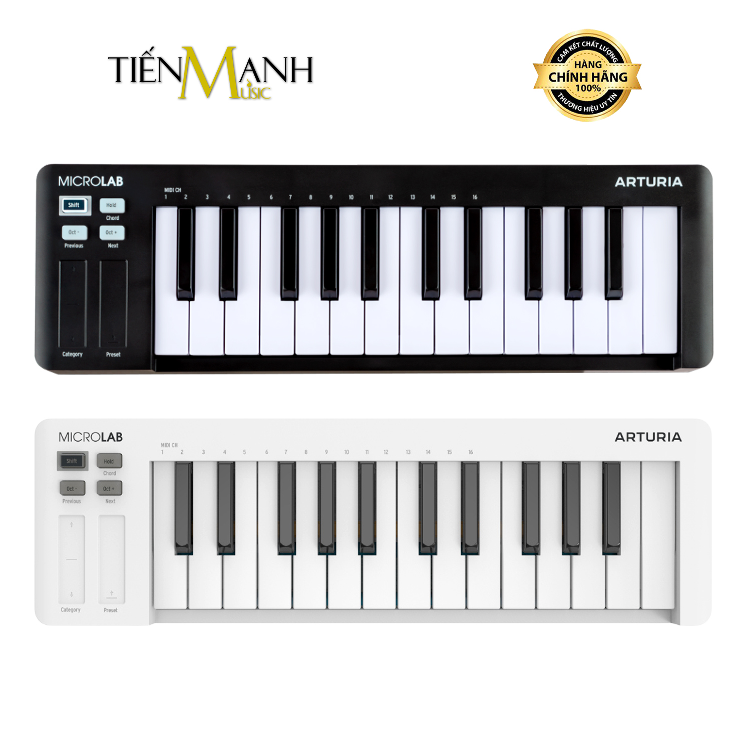 Midi Keyboard Controller Arturia MicroLab MK3
