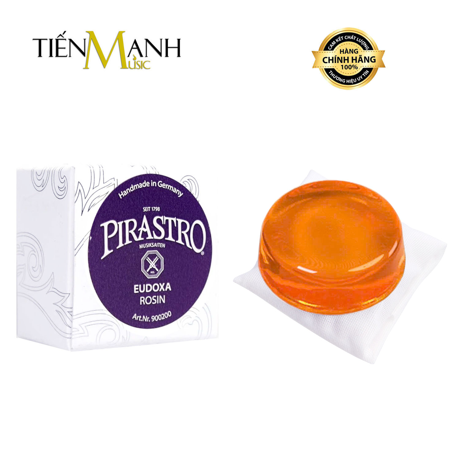 Nhựa Thông Pirastro Eudoxa Rosin 900200 Colophan