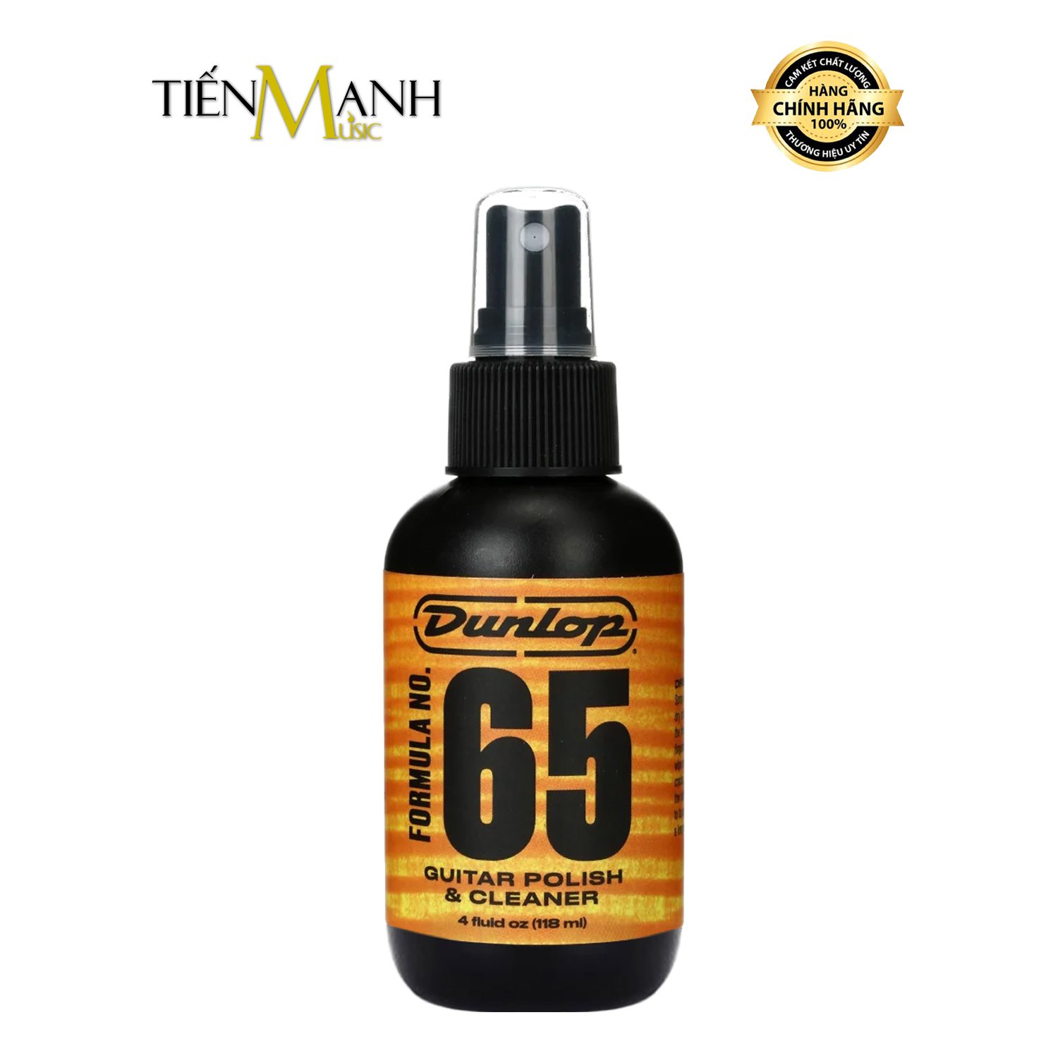 Dung Dịch Vệ Sinh Bề Mặt Đàn Dunlop 654 Formula 65 Guitar Polish & Cleaner 118ml