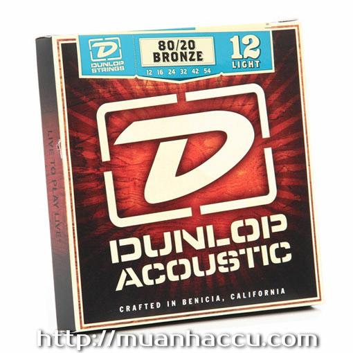 Dunlop Acoustic Strings DAB1254 - 80/20 Bronze - Dây đàn Guitar Dunlop