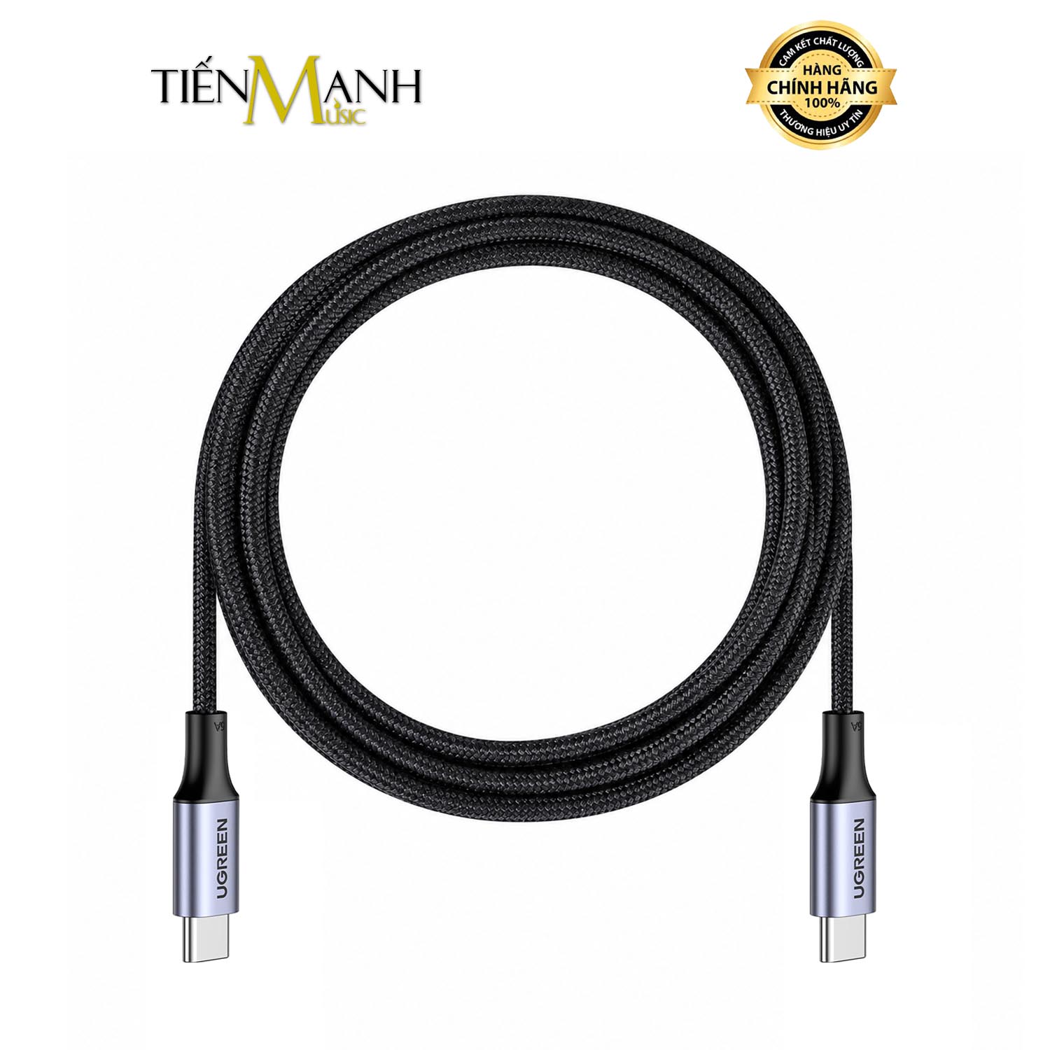 Dây Cáp Type-C sang Type-C USB 3.2 Gen 2 Ugreen 80150 US355 (Dài 1m) - Dùng Cho Soundcard Apollo