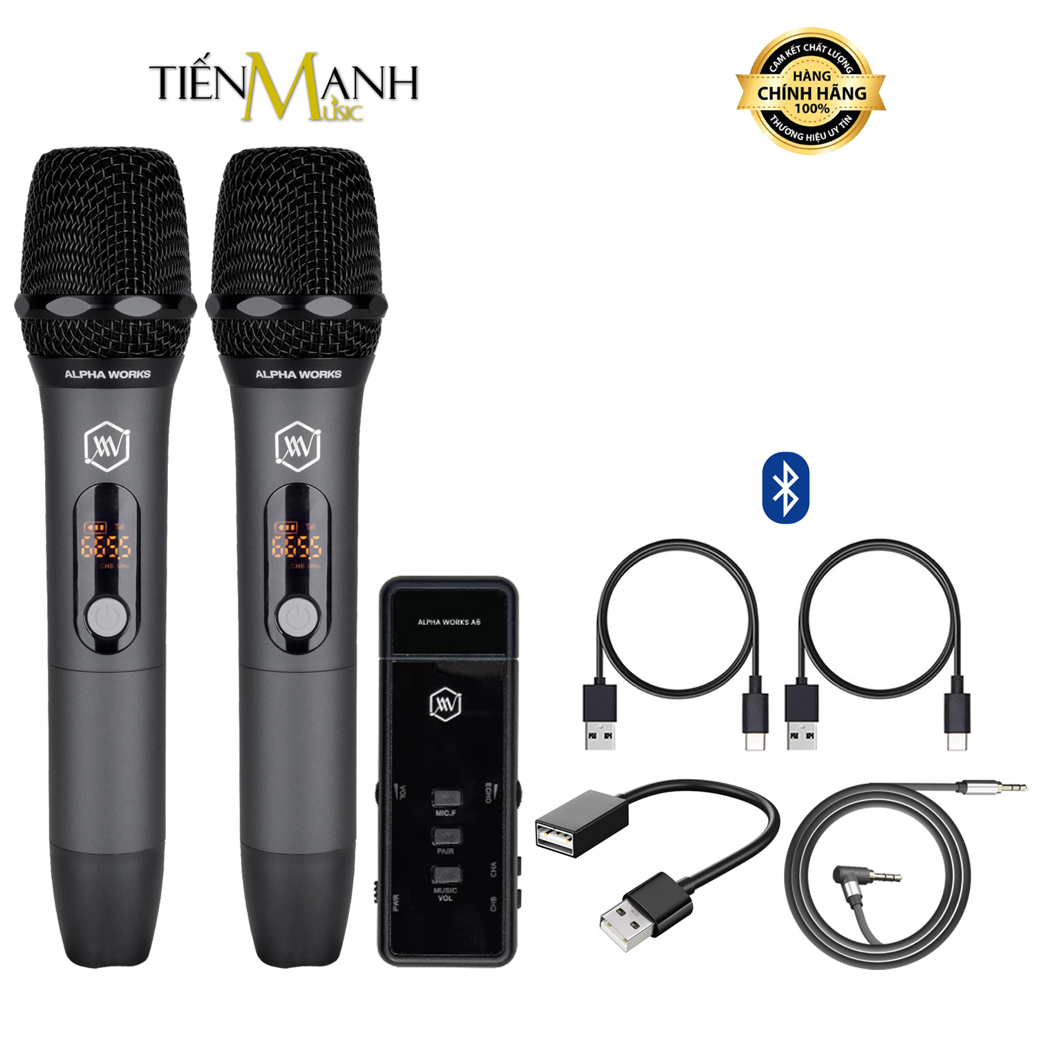 Micro Không Dây Alpha Works AW-A6