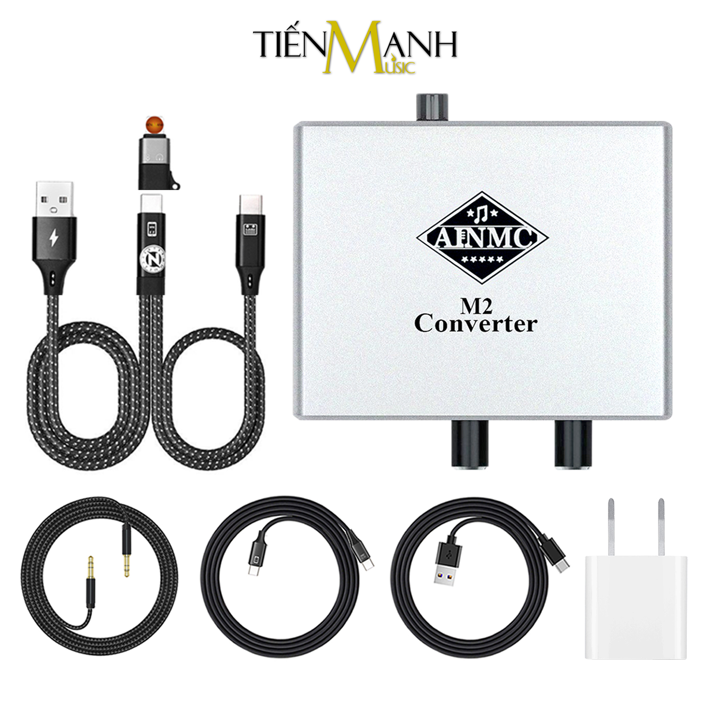 Box Livestream Stereo AINMC M2 (Version 2) - V2 Có kèm cáp LT04-LNTC