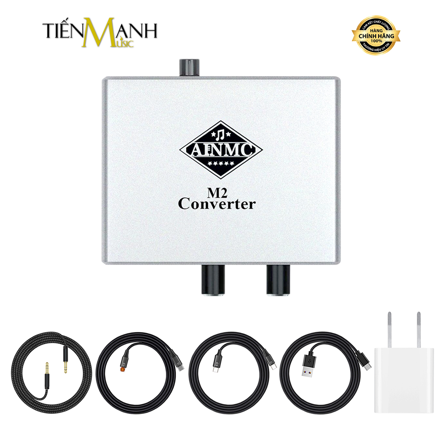 Box Livestream Stereo AINMC M2 Bản OTG Type-C + Lightning