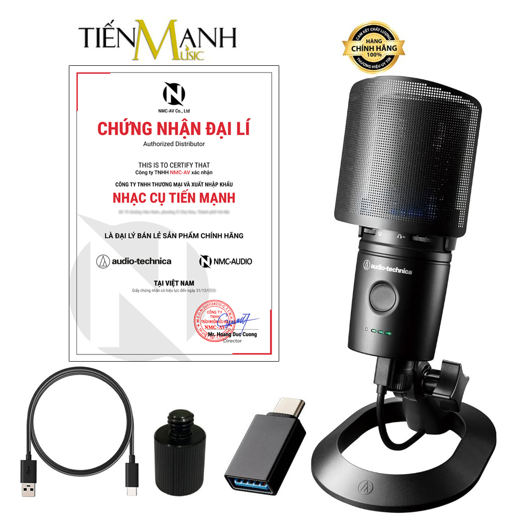 Micro Audio Technica AT2020USB-XP Mic Thu Âm Phòng Studio