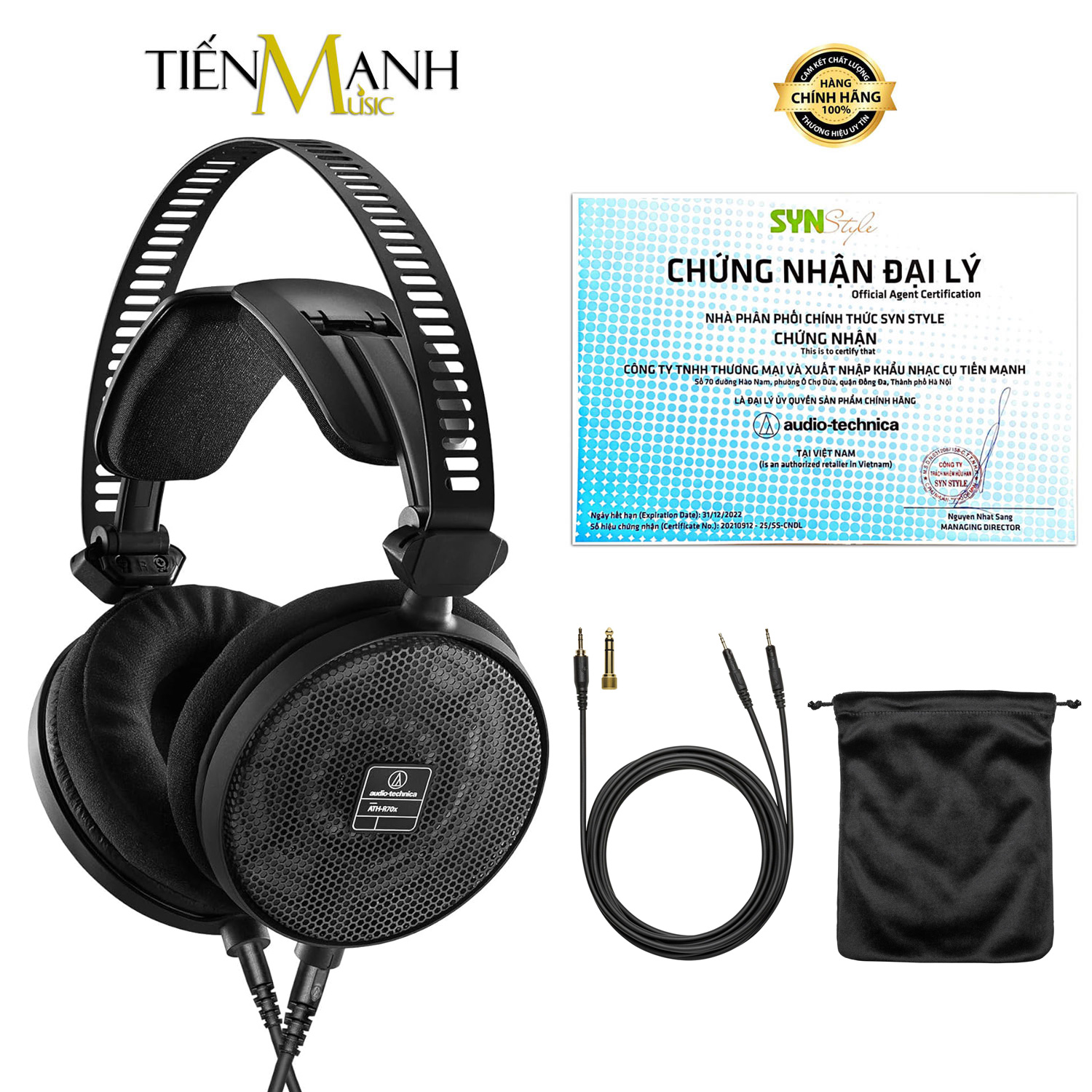 Tai Nghe Kiểm Âm Audio Technica ATH-R70X