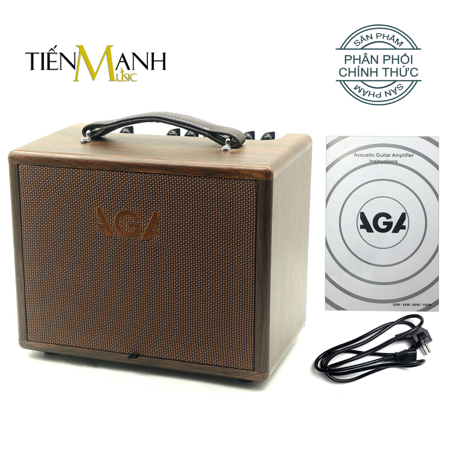 [Bluetooth, Có Khay Pin] Ampli Đàn Guitar Acoustic AGA SC-X1P Thế hệ mới thay cho SC20B Amplifier SCX1P