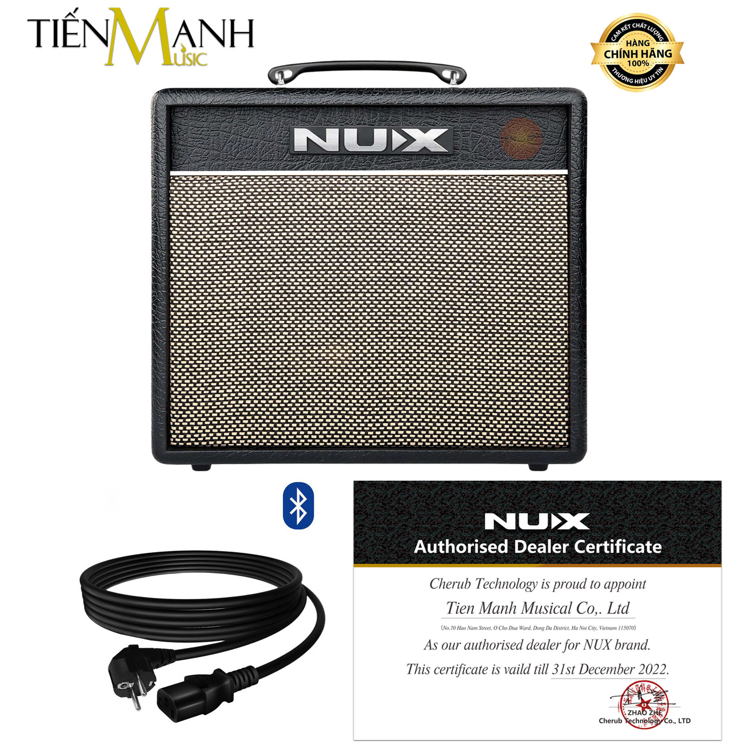 Amply Guitar Điện Nux Mighty 20BT MKII