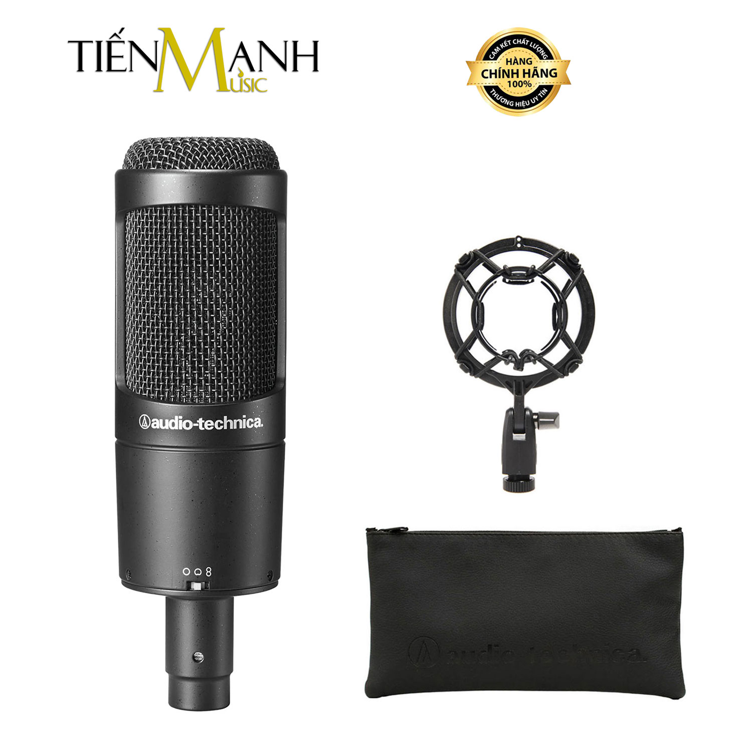 Audio Technica AT2050 Mic Condenser Thu Âm Phòng Studio Microphone Cardioid AT-2050