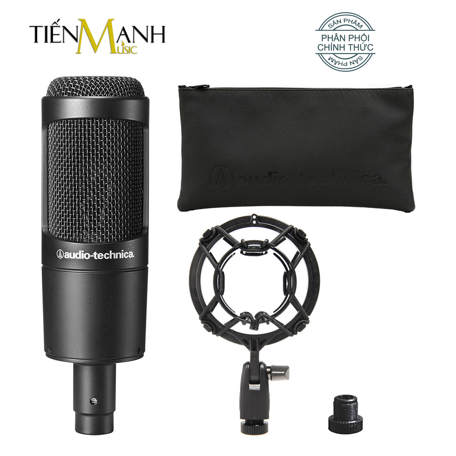 Audio Technica AT2035 Mic Condenser Thu Âm Phòng Studio, Micro Biểu Diễn Chuyên Nghiệp Microphone Cardioid AT-2035