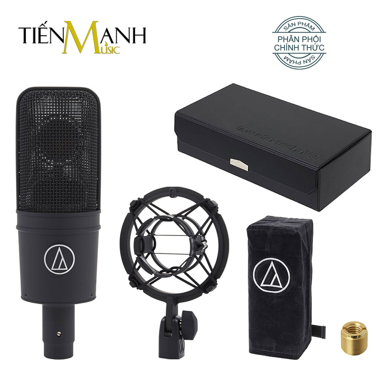 Audio Technica AT4040 Mic Condenser Thu Âm Phòng Studio, Micro Biểu Diễn Chuyên Nghiệp Microphone Cardioid AT-4040