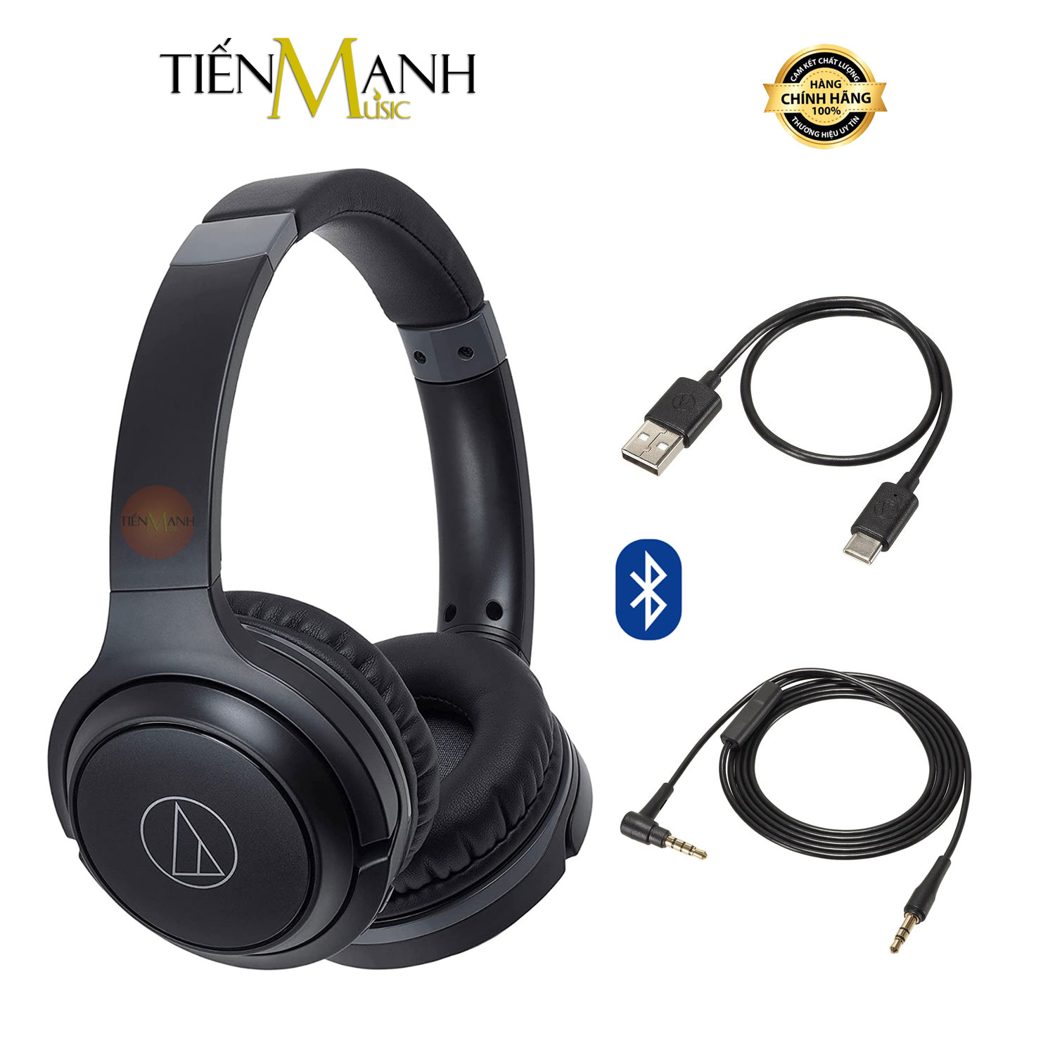 Tai Nghe Bluetooth Không Dây Audio Technica ATH-S220BT