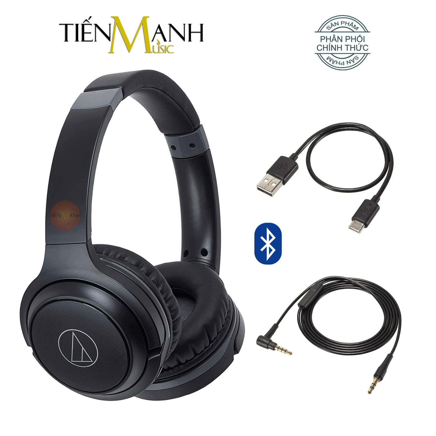 [Bluetooth] Audio Technica ATH-S220BT Tai Nghe Không Dây Wireless Headphones Professional S220 BT S220BT ATHS220
