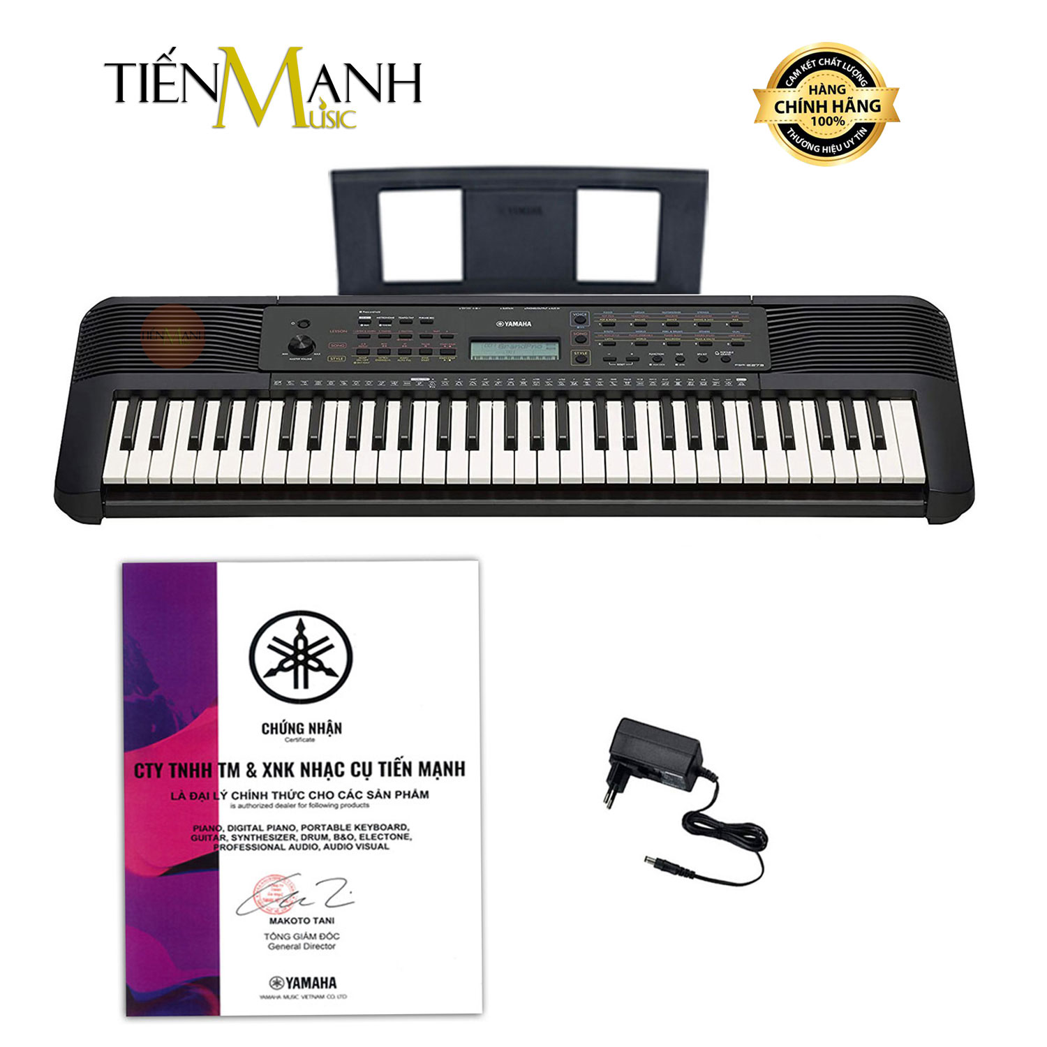 Đàn Organ Yamaha PSR-E273 Keyboard PSR E273 - Có tem chống hàng giả Bộ CA