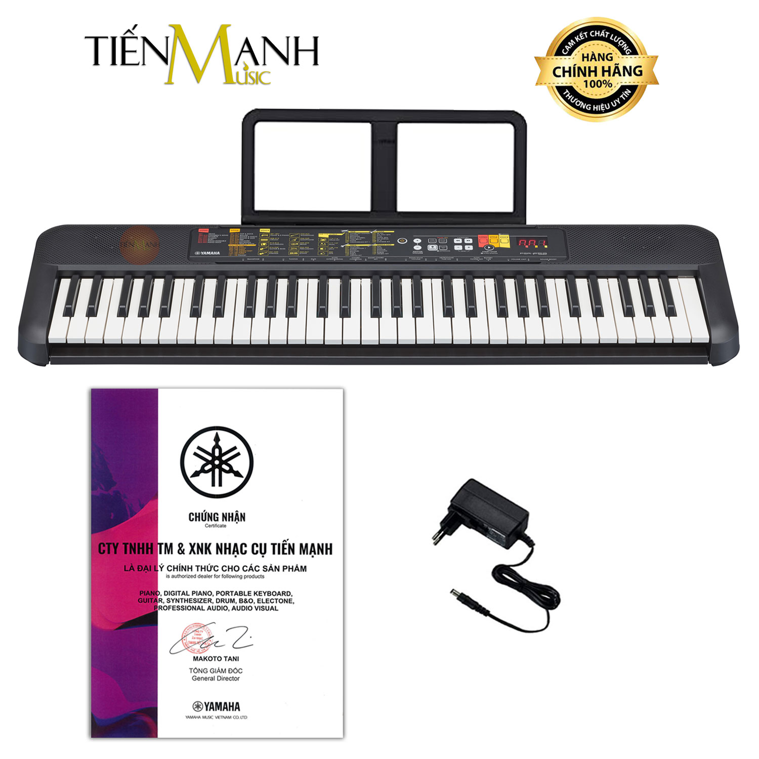 Đàn Organ Yamaha PSR-F52 Keyboard Có tem chống hàng giả bộ CA