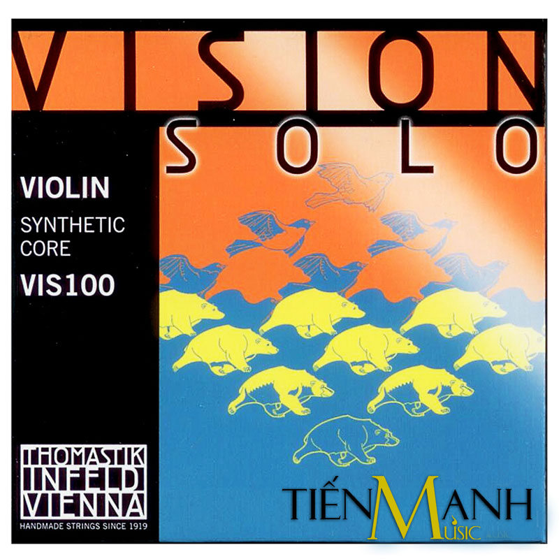 Bộ Dây Đàn Violin 4/4 Thomastilk Infeld Vision Solo VIS100