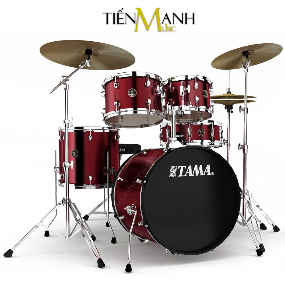 Bộ Trống Dàn Cơ Tama Rhythm Mate Drum Kit RM50YH6-WR (Đỏ)