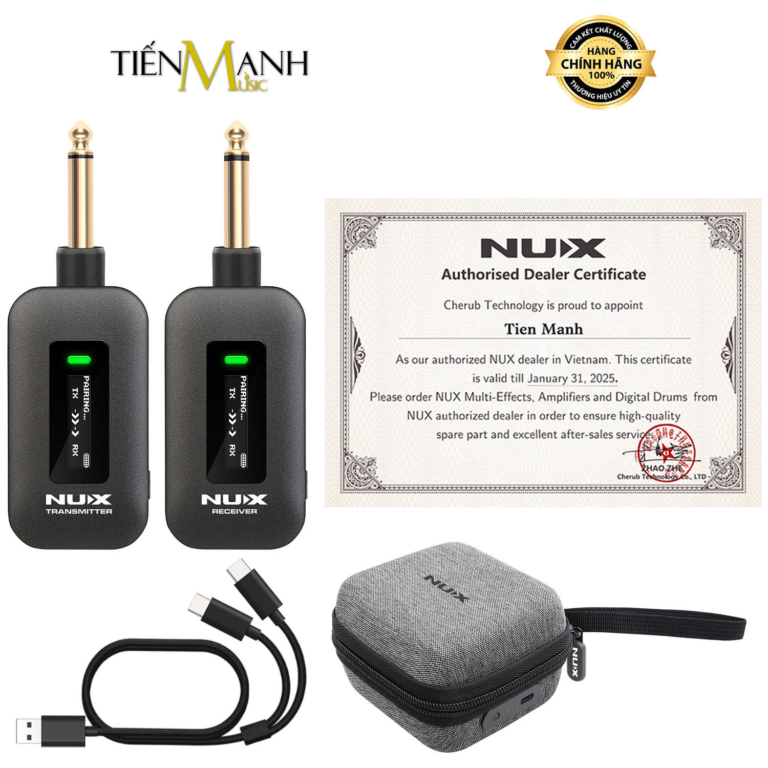 Bộ Thu Phát Tín Hiệu Không Dây Nux C58RC