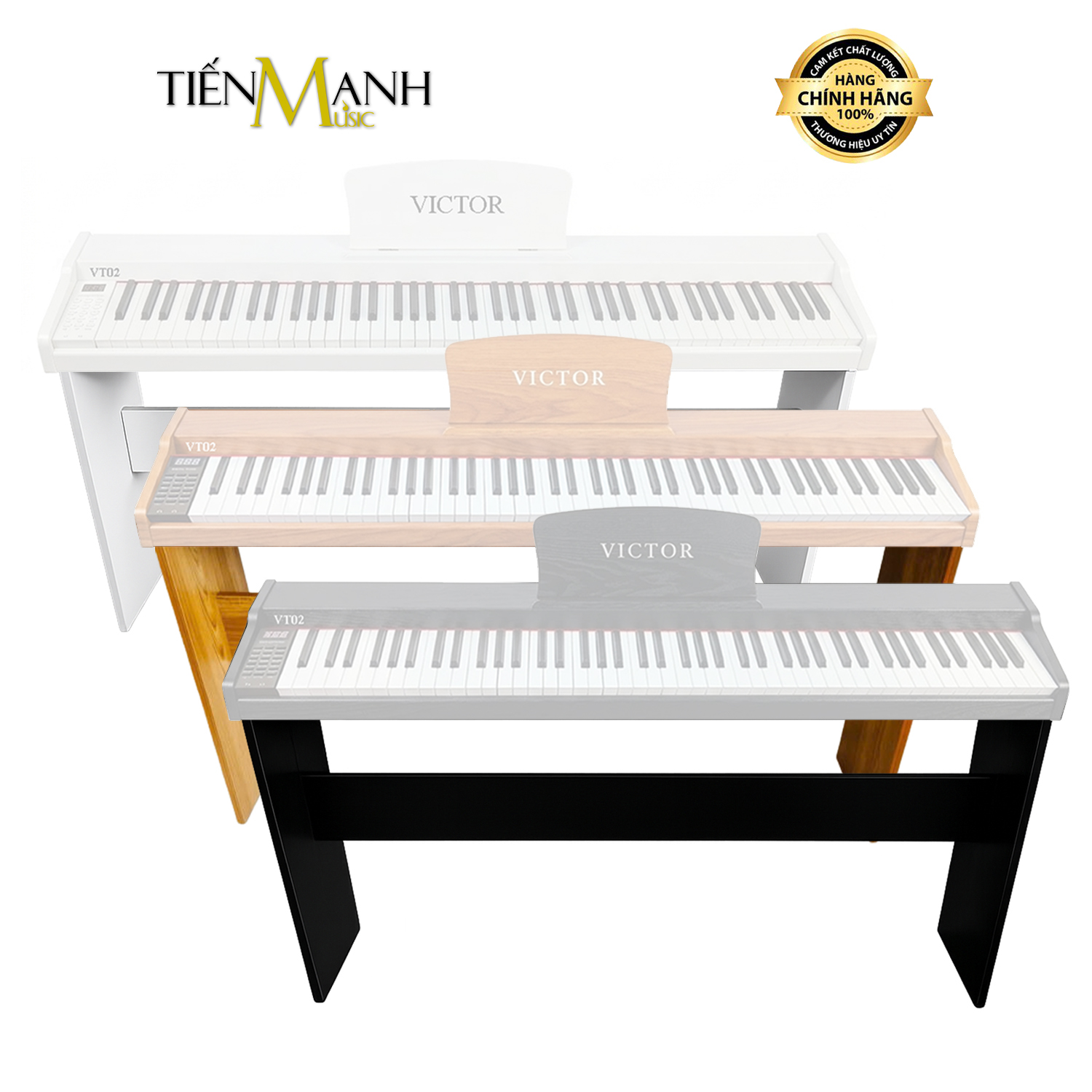 Chân Gỗ Đàn Piano Điện 88 Phím VicTor VTS88