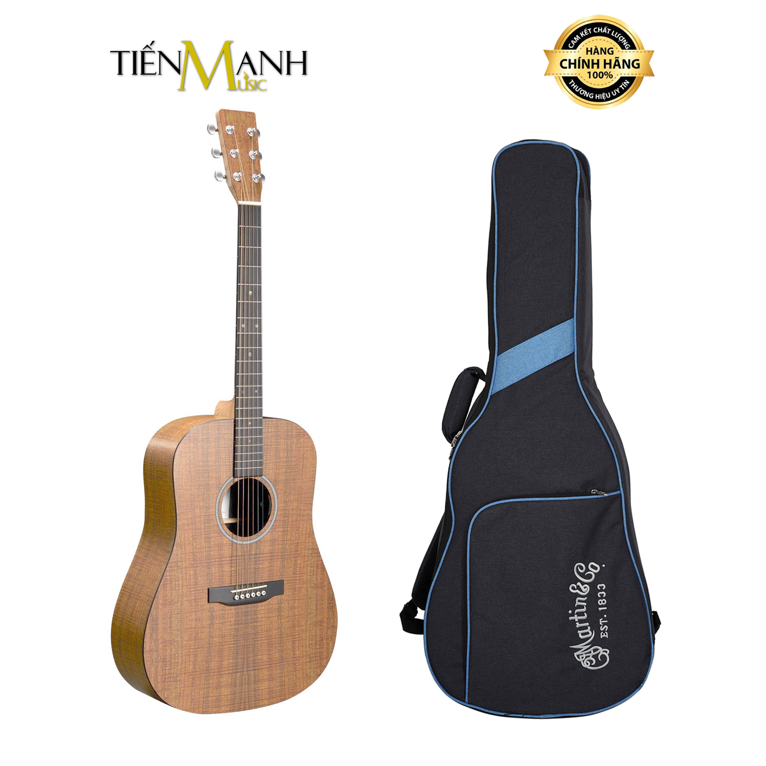 Đàn Guitar Acoustic Martin D-X1E-01 Gỗ KOA Series X
