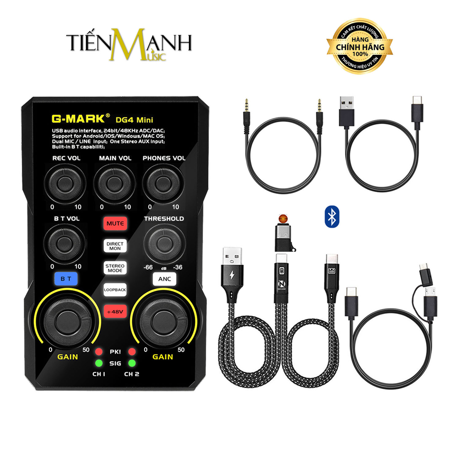Box Livestream Stereo Cao Cấp G-Mark DG4 Mini