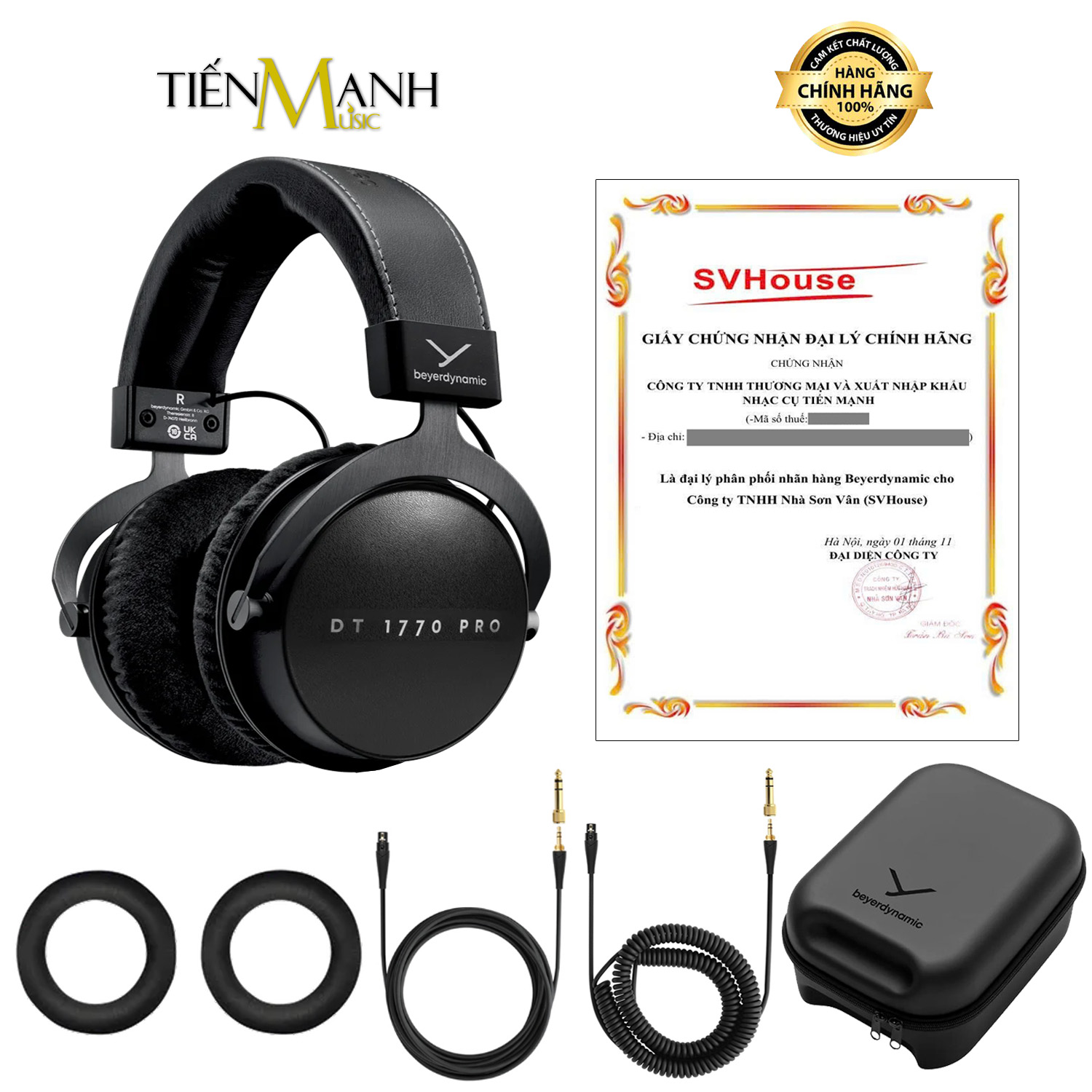tai Nghe Kiểm Âm Beyerdynamic DT1770 Pro MK2
