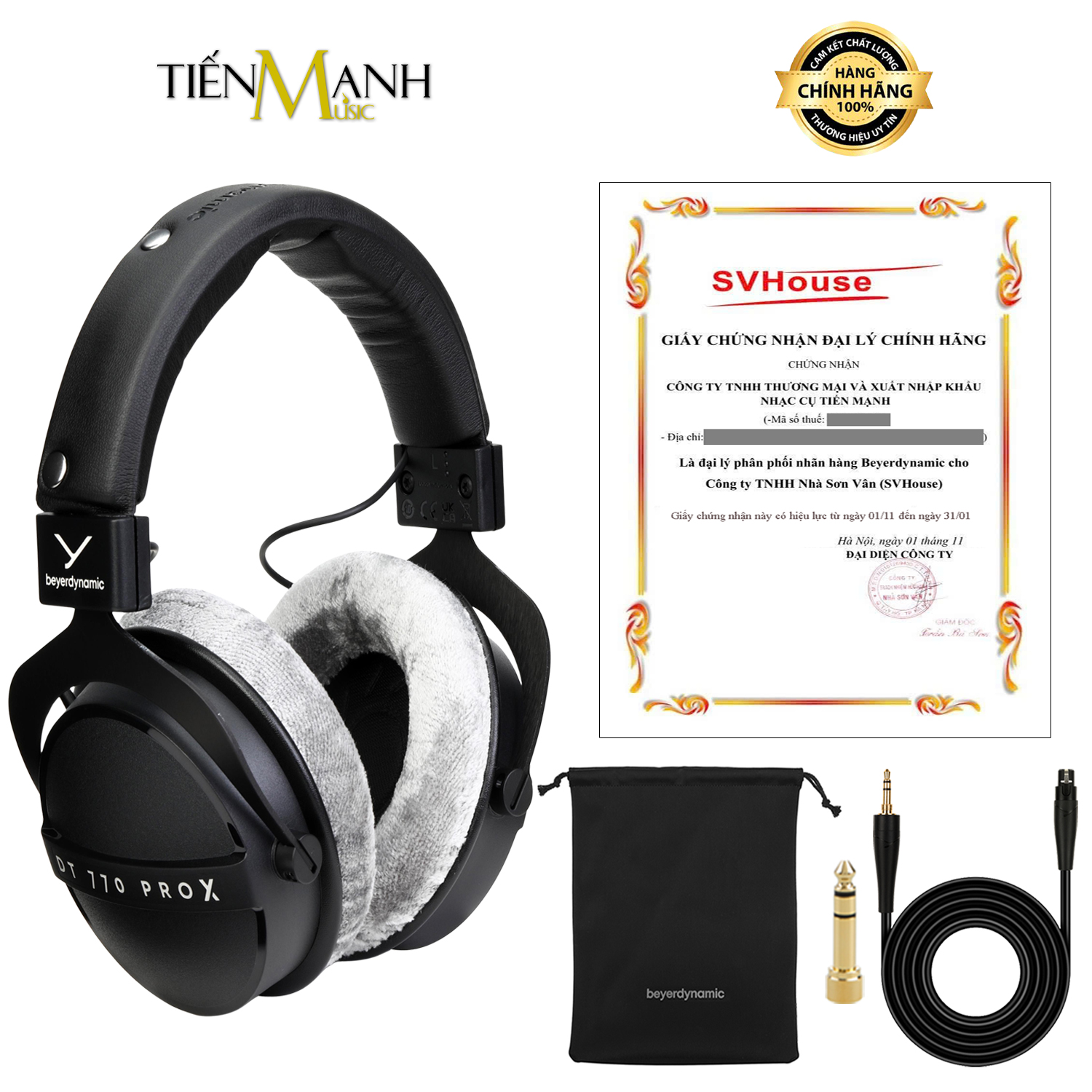 Tai Nghe Kiểm Âm Beyerdynamic DT770 Pro X 48 Ohms