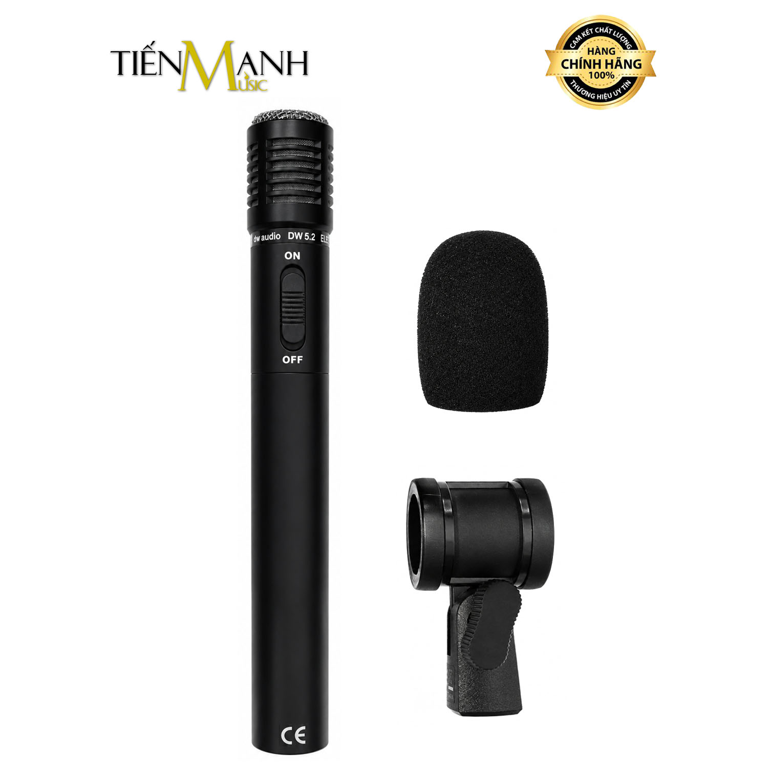 Micro Thu Âm Nhạc Cụ DW Audio DW5.2
