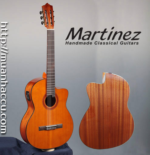 Martinez Classic Guitar MCG-40CCE (EQ)