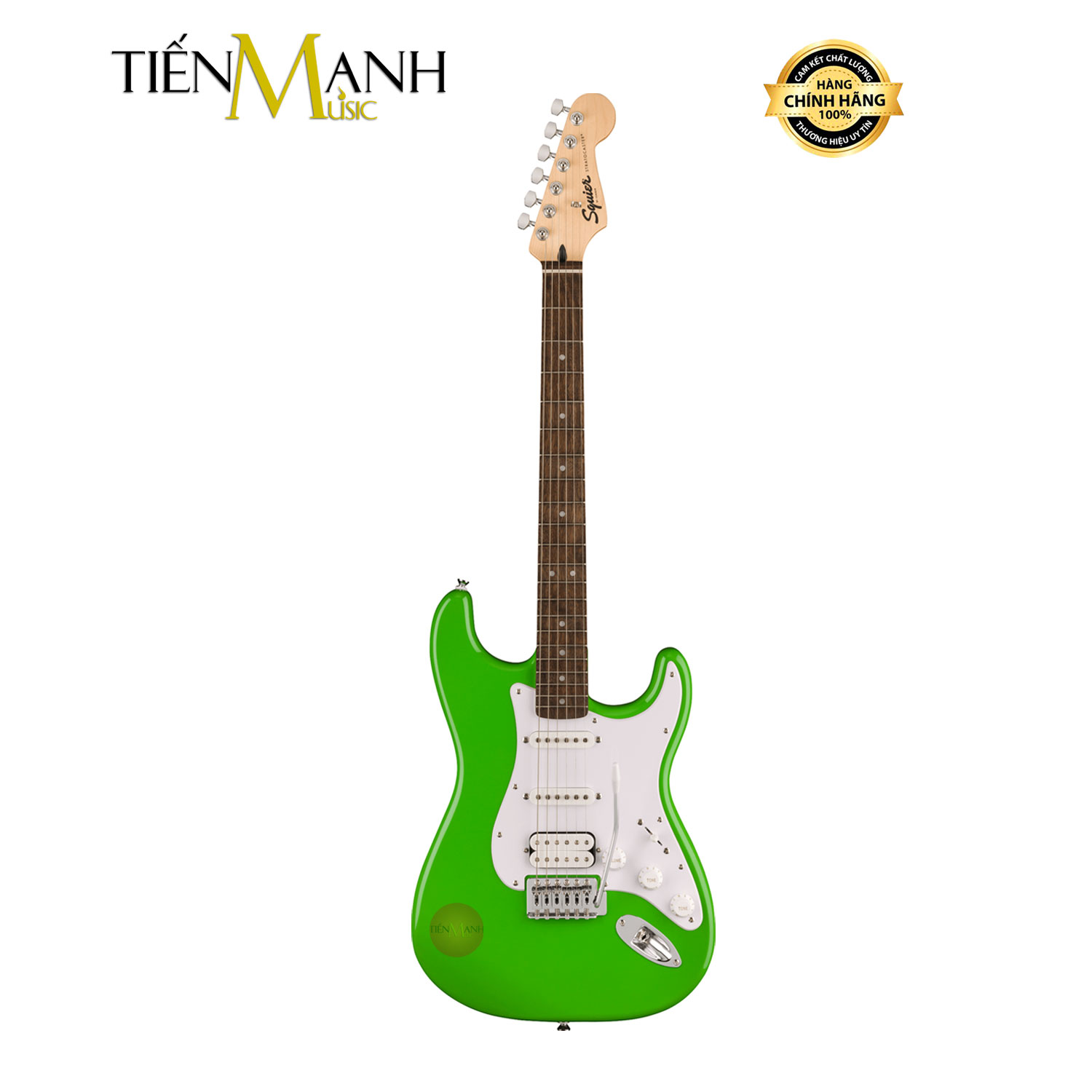 Đàn Guitar Điện Fender Squier Sonic Stratocaster FSR HSS - Lime Green
