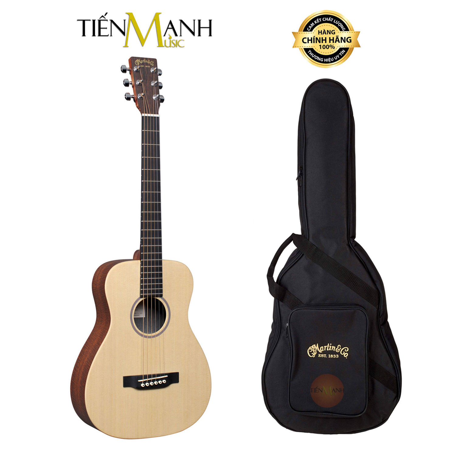 Đàn Guitar Acoustic Martin LX1 X Series Kèm Bao Đựng