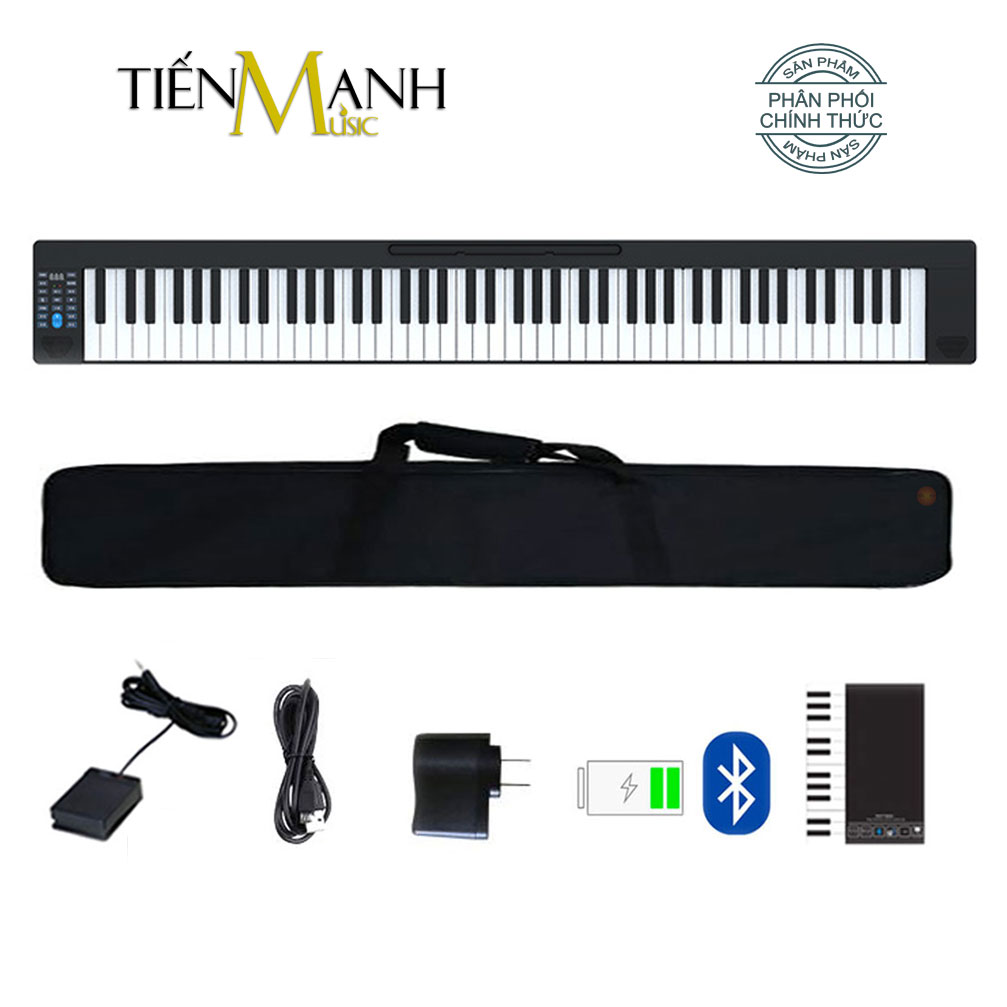 Đàn Piano Điện Konix PJ88Z - 88 Phím cảm ứng lực Midi Keyboard Controllers PJ88