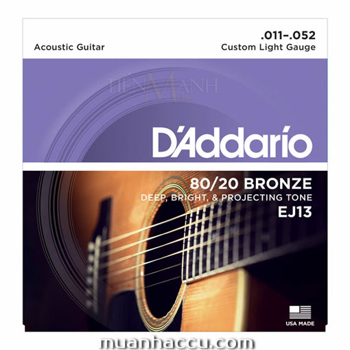 Dây Đàn Guitar Acoustic DAddario EJ13