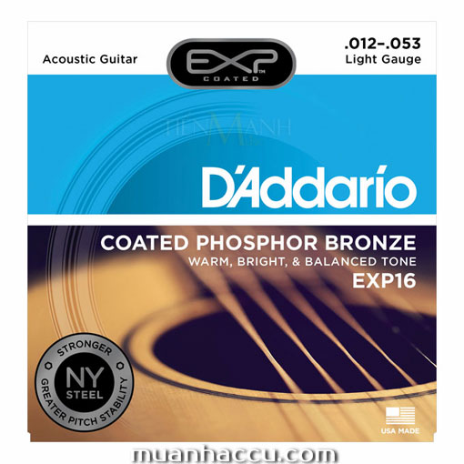 Dây Đàn Guitar Acoustic DAddario EXP16