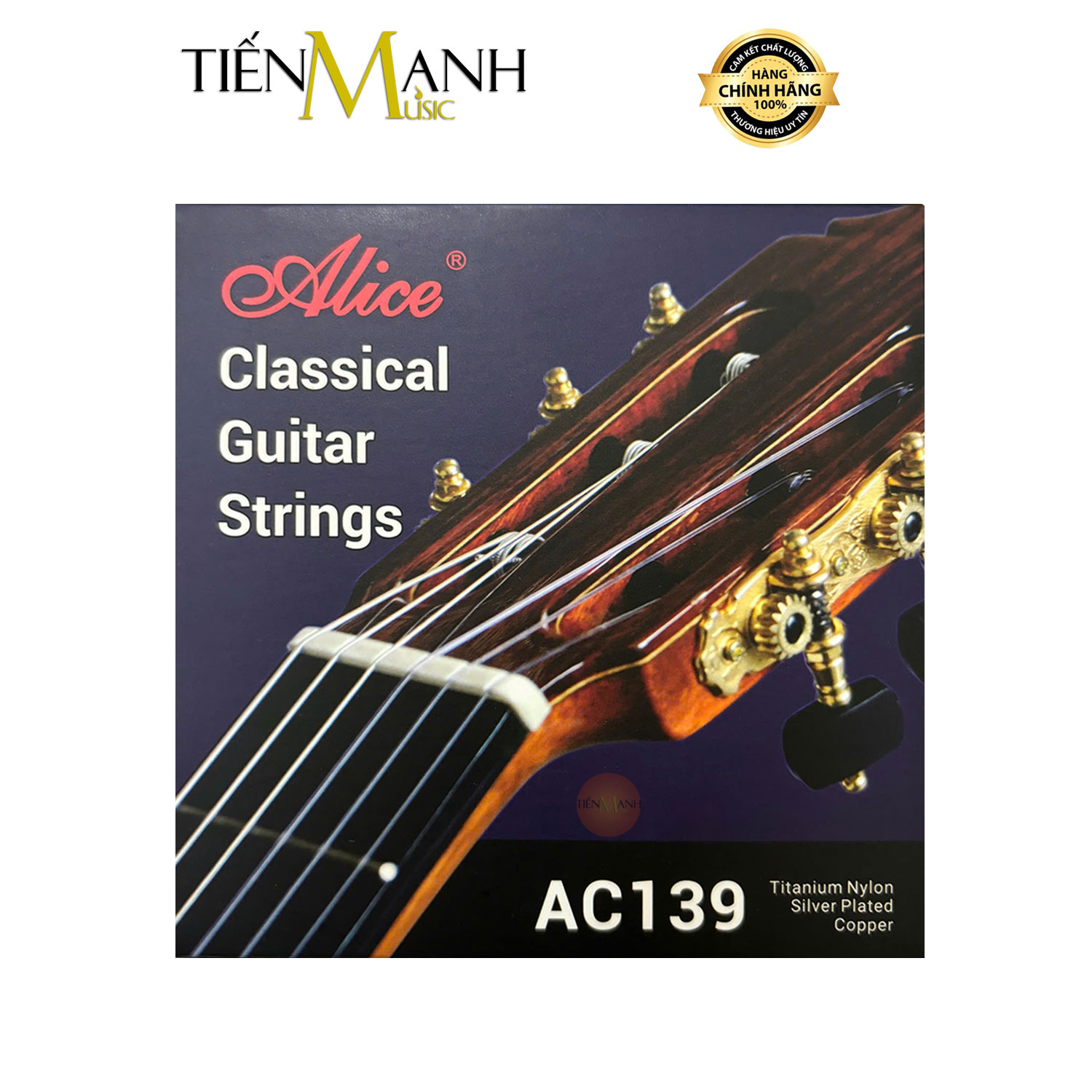 Dây Đàn Guitar Classic Alice - AC139H Nylon Strings