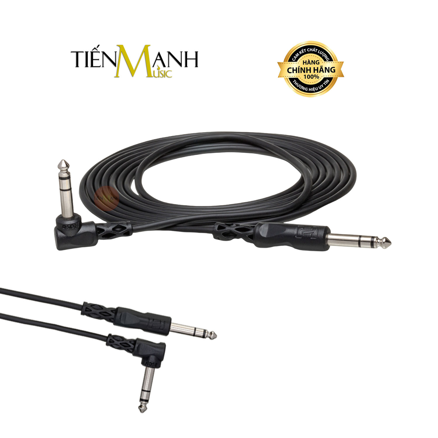 Dây Cáp Loa Hosa Balanced Dài 3m 2 Đầu 6ly Stereo TRS CSS-110R Cable Tín Hiệu