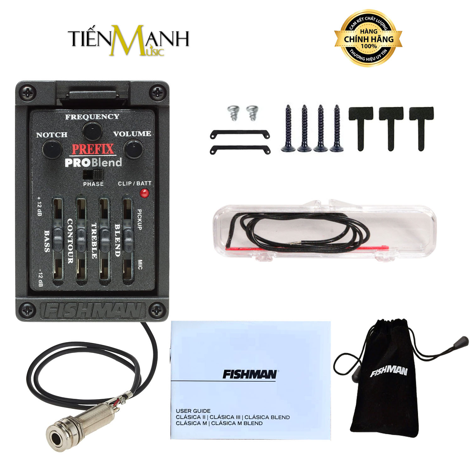 EQ Đàn Guitar Fishman Frefix Pro Blend